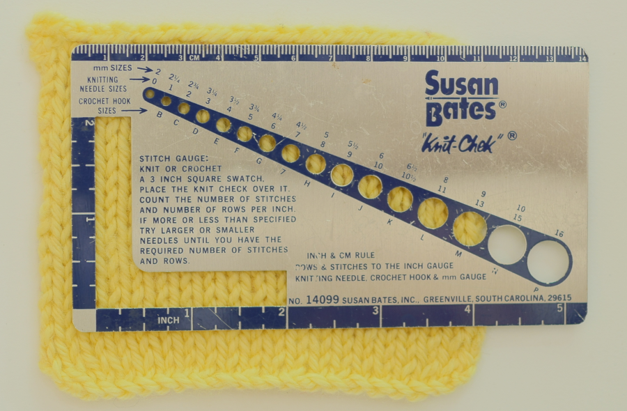 measuring gauge using "needle gauge"